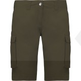 Leichte Bermuda-Shorts Für Damen Mit Mehreren Taschen Damenhose